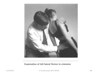 11/14/2019 K. Soundararajan, MPT, SRIHER 208
 