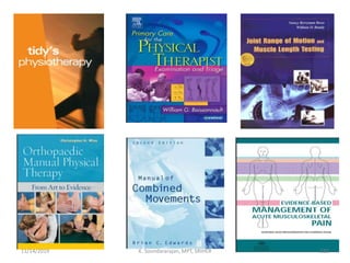 11/14/2019 K. Soundararajan, MPT, SRIHER 222
 