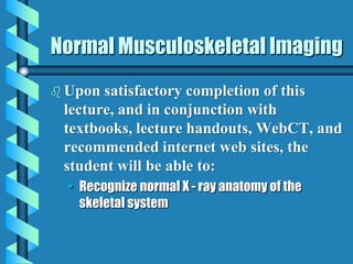 Musculoskeletal Imaging 09