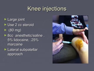 Musculoskeletal injections | PPT