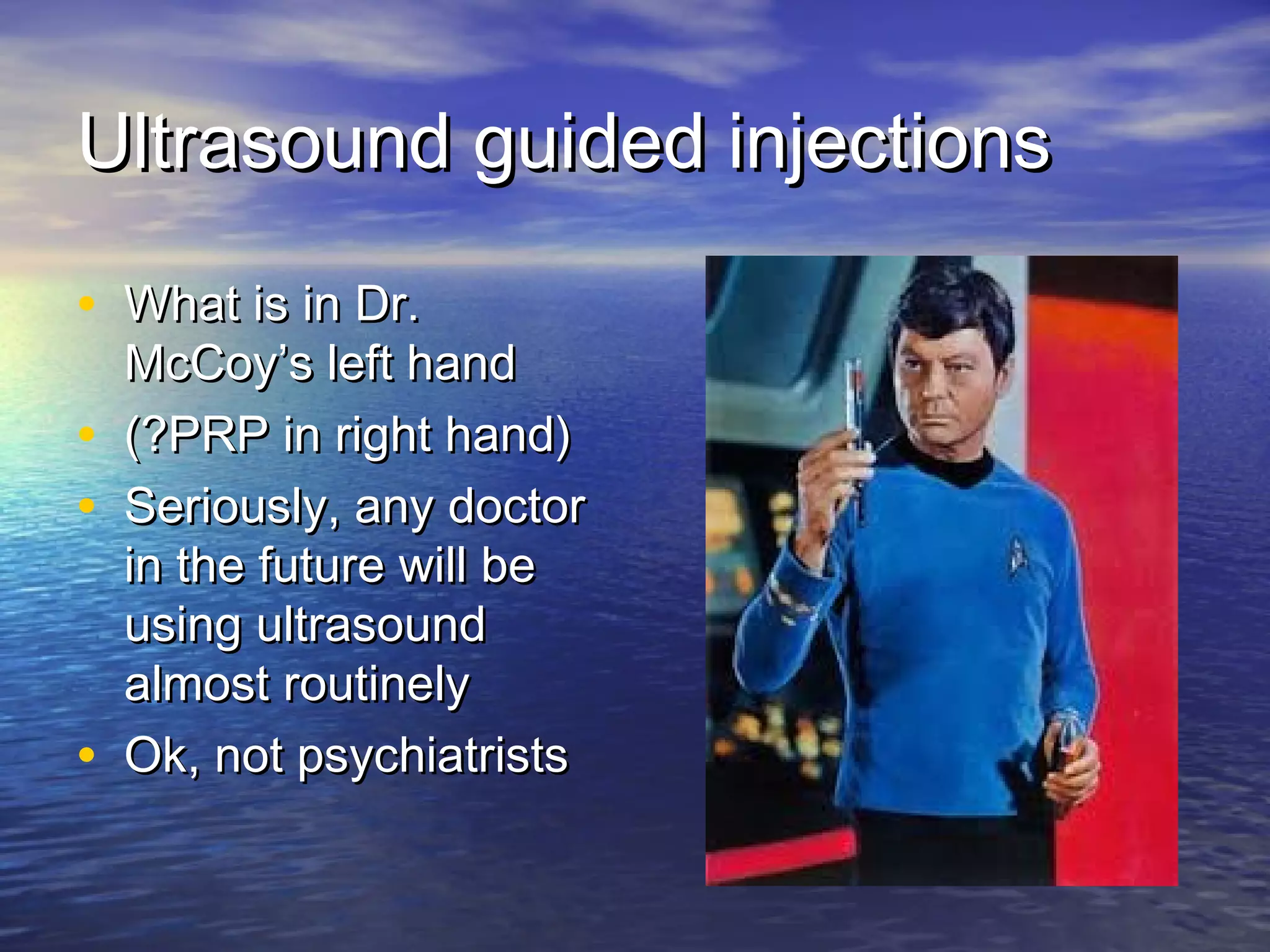 Musculoskeletal injections | PPT