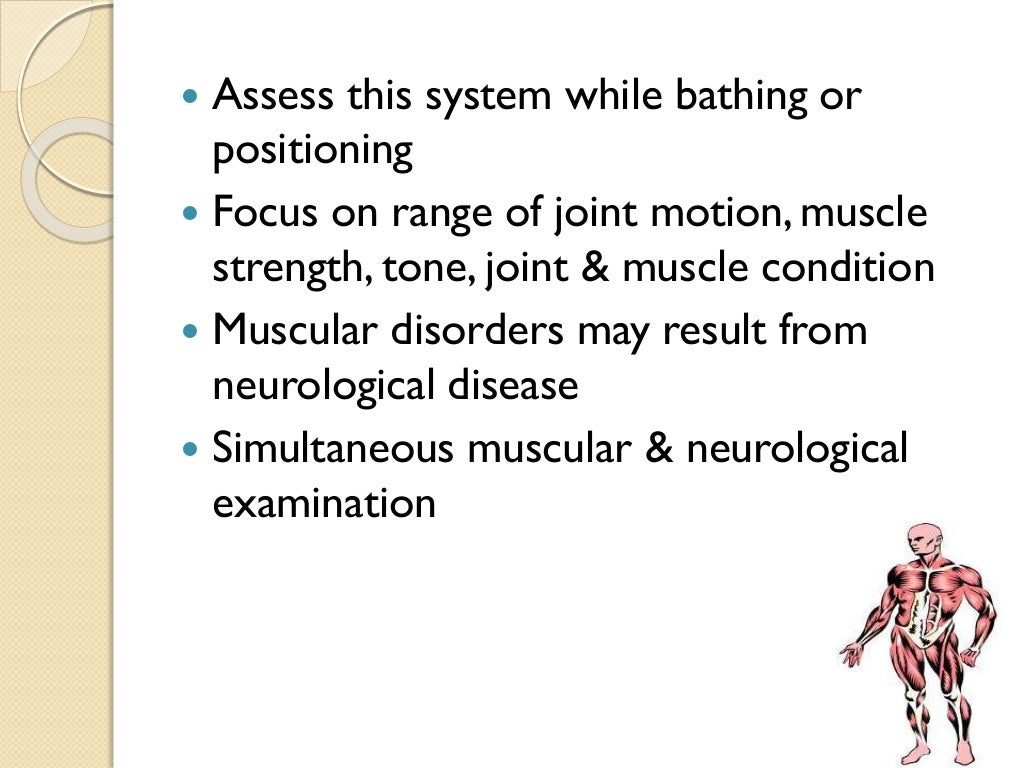 examination of Musculoskeletal system