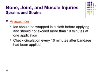 Musculo skeletal trauma. Bone, Joint, and Muscle Injuries | PPT