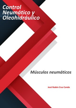 Control
Neumático y
Oleohidráulico
José Rubén Cruz Cando
Músculos neumáticos
 
