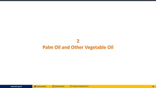 Policy, achievement and competitiveness of sustainable palm oil for the global trade