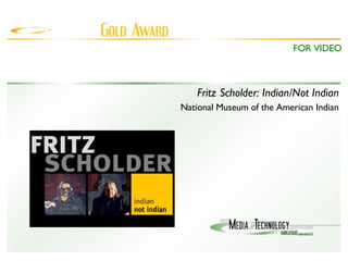 Fritz Scholder: Indian/Not Indian National Museum of the American Indian FOR VIDEO 