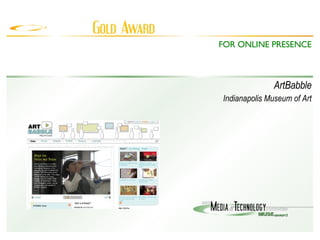 ArtBabble Indianapolis Museum of Art FOR ONLINE PRESENCE 