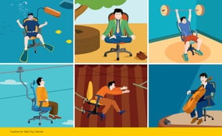 Creatives for Table Top Calendar
 