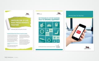 Tally Solutions | Posters
 