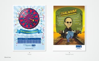 Bharti Axa
Poster Farewell card
 