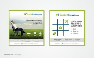 InstaInsure.com | Wall branding
 