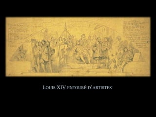 Début XVIIe / construction d’une grande galerie reliant le Palais du Louvre au palais des Tuileries