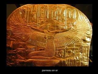 panneau en or
 