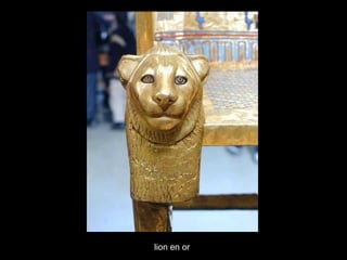 lion en or
 