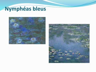Nymphéas bleus