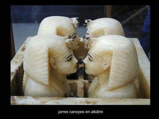 jarres canopes en albâtre 