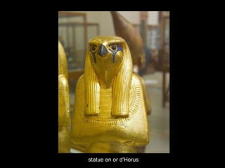 statue en or d'Horus 