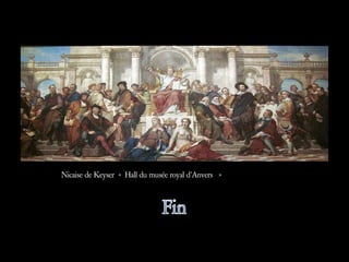 Nicaise de Keyser « Hall du musée royal d’Anvers  »  
 