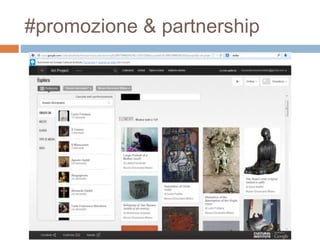 #promozione & partnership 
 