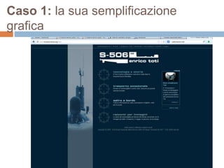 Caso 1: la sua semplificazione 
grafica 
 