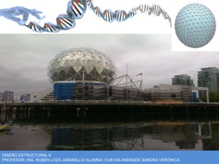 DISEÑO ESTRUCTURAL II 
PROFESOR: ING. RUBÉN LOZA JARAMILLO/ ALUMNA: CUEVAS ANDRADE SANDRA VERÓNICA 
 