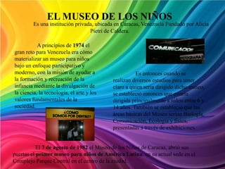Museo de los niños | PPTX