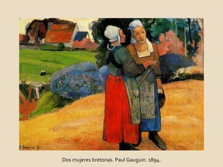 Dos mujeres bretonas. Paul Gauguin. 1894. 