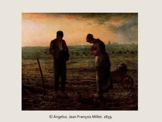 El Ángelus. Jean François Millet. 1859. 