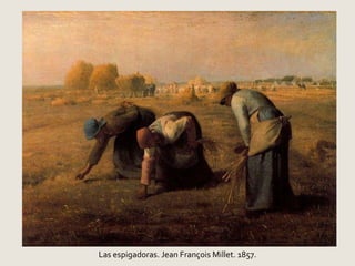 Las espigadoras. Jean François Millet. 1857. 