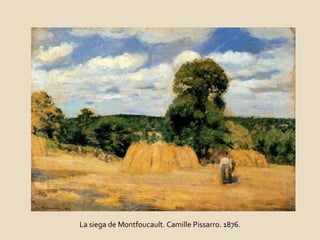 La siega de Montfoucault. Camille Pissarro. 1876. 