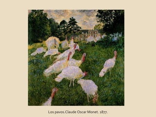 Los pavos.Claude Oscar Monet. 1877. 