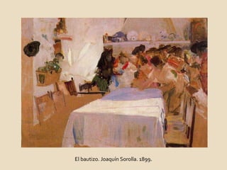 El bautizo. Joaquín Sorolla. 1899 . 