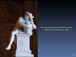 Genio guardando el secreto de la tumba. René de Saint-Marceaux, 1879. 