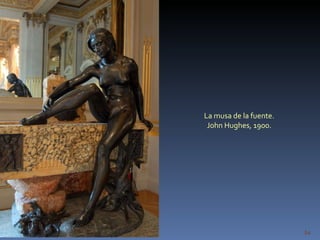 La musa de la fuente.  John Hughes, 1900.  
