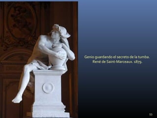 Genio guardando el secreto de la tumba.
René de Saint-Marceaux. 1879.
53
 