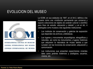 EXPOSICION POR EL DIA INTERNACIONAL DE LOS MUSEOS | PPTX