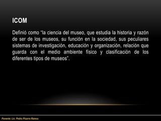 EXPOSICION POR EL DIA INTERNACIONAL DE LOS MUSEOS | PPTX