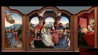 MASSYS, Quentin
St Anne Altarpiece (central panel)
1507-08
Oil on wood, 224,5 x 219 cm
Musées Royaux des Beaux-Arts, Bruss...