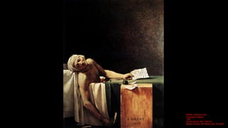 DAVID, Jacques-Louis
The Death of Marat (detail)
1793
Oil on canvas, 162 x 128 cm
Musées Royaux des Beaux-Arts, Brussels
 
