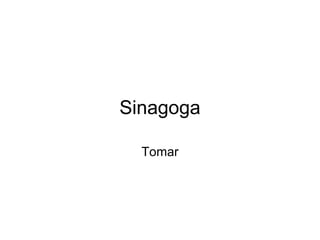 Sinagoga Tomar 