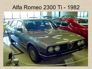 Alfa Romeo 2300 Ti - 1982 