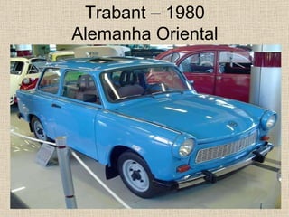 Trabant – 1980 Alemanha Oriental 