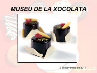 MUSEU DE LA XOCOLATA 9 de Novembre de 2011 