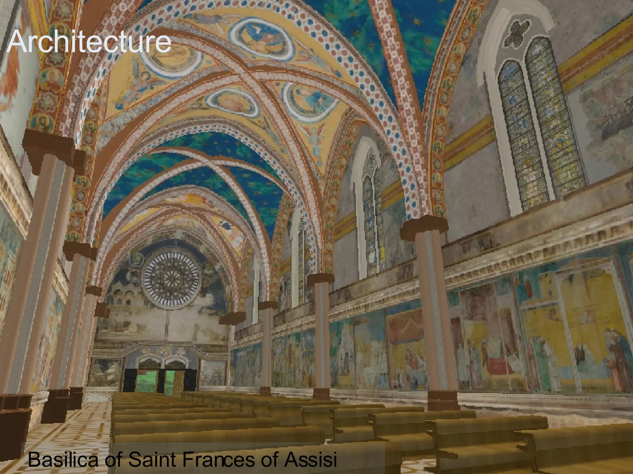 Architecture Basilica of Saint Frances of Assisi