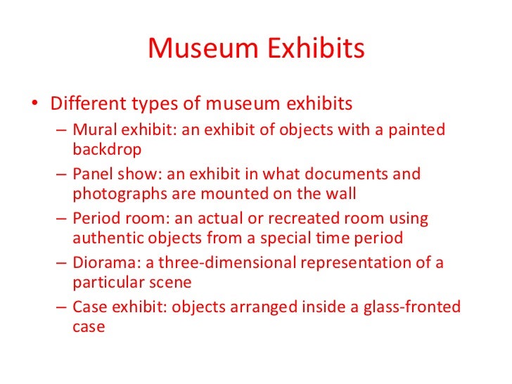 Museum Lesson 1
