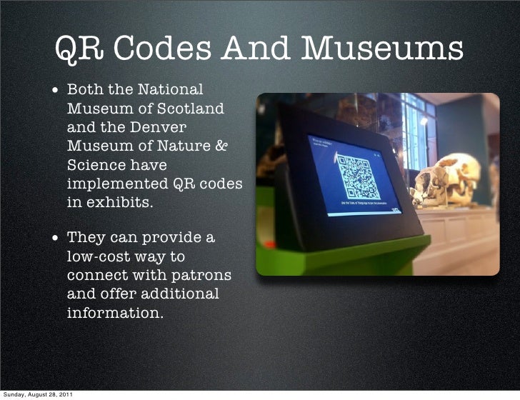 QR Code Slideshow For Wenatchee Museum