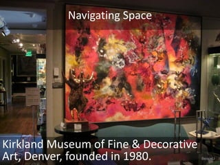 The categorization of objects.