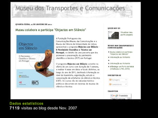 Dados estatísticos
7119 visitas ao blog desde Nov. 2007
 