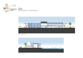 3.5.
PERFÍS
TRANSVERSAL E LONGITUDINAL
Perfil Longitudinal
Perfil Transversal
 