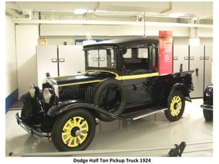 Dodge Half Ton Pickup Truck 1924
 